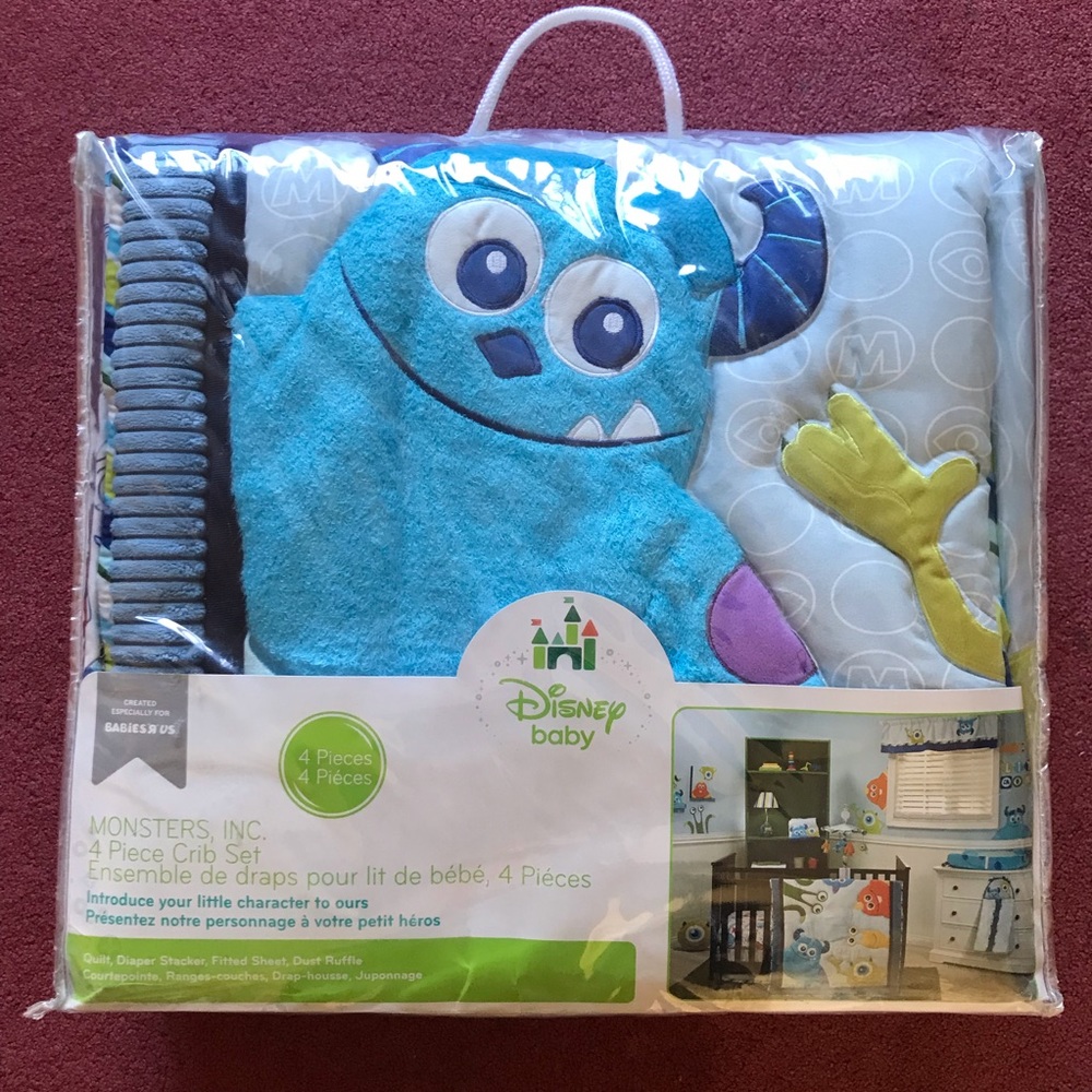 Disney Baby Monsters Inc Crib Set